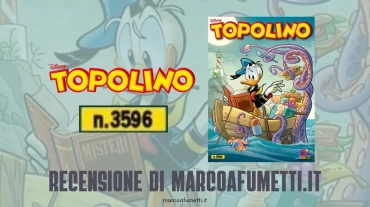 Recensione Topolino 3596 cover